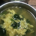 Yokchina's cooksnap of when they made ちぢみほうれん草とふわたま味噌汁.