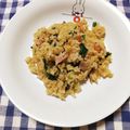 ﾁｲﾁｬﾝﾏﾏ's cooksnap of when they made 簡単おいしい♥ほうれん草のチャーハン.