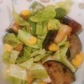 クックS5N2AF☆'s cooksnap of when they made 焼きナスと焼きオクラのサラダ.