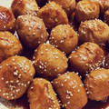 gumichan。's cooksnap of when they made 肉巻きおにぎり 簡単 焼肉のタレ.