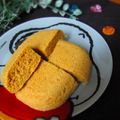 haruku221's cooksnap of when they made 電子レンジで低糖質なきな粉蒸しケーキ.