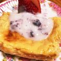kurozata's cooksnap of when they made 乳酸菌たっぷり★甘酒ベイクドチーズケーキ.