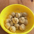 myukyeeena's cooksnap of when they made 【離乳食】バナナきな粉オートミール.