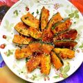 お料理ニャロメ's cooksnap of when they made かぼちゃの甘辛炒め♢副菜・お弁当.