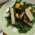 ぐでまる。's cooksnap of when they made コーンとベーコンとほうれん草のバター炒め.