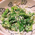 みかりんさん。's cooksnap of when they made サラダのような菜の花の白和え.