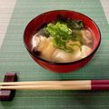 FGO☆'s cooksnap of when they made 油揚げとしめじ豆腐わかめのお味噌汁☆.