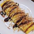 simanaga's cooksnap of when they made 簡単☆ベーコンのとん平焼き.