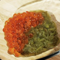 ♡YKitchen♡'s cooksnap of when they made いくらとめかぶの和え物.