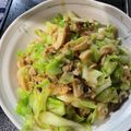 ＭＩ−ＳＡＮ's cooksnap of when they made キャベツとシーチキンのスパイシー炒め.