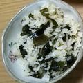 みぃくんのママ's cooksnap of when they made ふえすぎたわかめの炊き込みご飯.