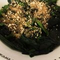 みりん調味料's cooksnap of when they made めんつゆで美味しい「ほうれん草のお浸し」.