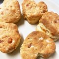 Ackiit's cooksnap of when they made 簡単すぎる☆チーズのお食事スコーン.