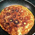 ゆーれれ's cooksnap of when they made ちくわとベーコンのオープンオムレツ.