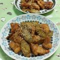 赤い電話's cooksnap of when they made チキンチキンごぼう/七尾市学校給食.