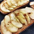あんでゅ's cooksnap of when they made アップルシナモントースト☆.