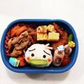 pnyo's cooksnap of when they made 鬼滅の刃　禰豆子困り顔弁当.