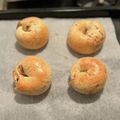 irodori_kitchen's cooksnap of when they made おかゆで簡単！時短！チョコチップベーグル.
