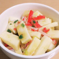 すずなまり's cooksnap of when they made 長芋とカニカマの辛子酢味噌和え★ 簡単.