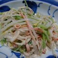 マルコ村's cooksnap of when they made もやしと三つ葉のﾏﾖｻﾗﾀﾞ.