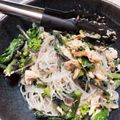 食い意地がすごい's cooksnap of when they made 紅菜苔の春雨炒め.