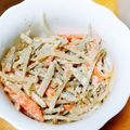 honey19's cooksnap of when they made ■カニかま入り！ごぼう胡麻マヨサラダ■.