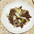 ともこキッチン's cooksnap of when they made 牛肉とエリンギのねぎ塩ゆずこしょう炒め.