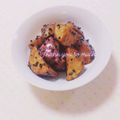まあまま☆0403's cooksnap of when they made 黒糖で作る大学芋.