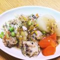はっち～♪'s cooksnap of when they made ふわふわ～☆魚すり身と豆腐のレンジ蒸し.