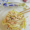 mava's cooksnap of when they made 春の味♪　うどと鶏ささみの梅肉和え.