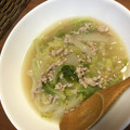 みるくクロワッサン's cooksnap of when they made 簡単★白菜と豚ひき肉のトロミ炒め.