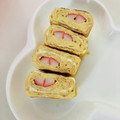 ♪ひつじ's cooksnap of when they made 簡単アレンジ卵焼き☆カニカマだし巻き.