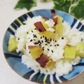ハント☆'s cooksnap of when they made 秋の恵みに感謝！さつまいもと雑穀のごはん.