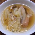 お塩と砂糖's cooksnap of when they made 入れて煮るだけ！白菜の簡単コンソメスープ.