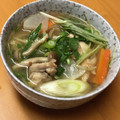 Etsu☆ko's cooksnap of when they made 食べるスープ『水菜ときのこの生姜スープ』.