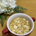 ルパンのかあさん☆彡's cooksnap of when they made 簡単♪＊豆腐と卵のおすまし＊.