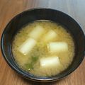 murasakii's cooksnap of when they made 白ネギだけのお味噌汁＾＾.