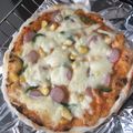 ほっほ's cooksnap of when they made フライパンde餅ピザ④リメイク☆アレンジ.