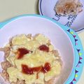★ゴンぎつね★'s cooksnap of when they made 離乳食　後期～完了期ふわふわオムライス.