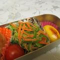 龍青空ママ's cooksnap of when they made お弁当に✿レンジで人参とピーマンの甘辛煮.