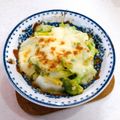 こはる・▽・'s cooksnap of when they made ★白菜とブロッコリーのマヨチーズ焼き★.
