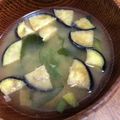 USACO66's cooksnap of when they made 茄子のポカポカお味噌汁.