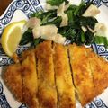 USACO66's cooksnap of when they made 柔らかしっとり♡ミラノ風チキンカツレツ.
