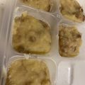 まいぴー✳︎'s cooksnap of when they made 離乳食中期＊高野豆腐とバナナのプリン風.