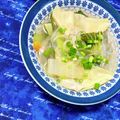 ふたごゆき's cooksnap of when they made 市販ワンタンと青梗菜のピリ辛キムチスープ.
