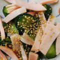 さおりらっくま's cooksnap of when they made 超〜簡単♪きゅうりとハムの中華サラダ.