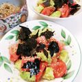 クックE662AA☆'s cooksnap of when they made しらすとトマトのアボカド丼.