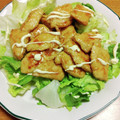55才のおじさん's cooksnap of when they made 簡単！チキン南蛮風！むね肉の甘酢マヨ焼き.