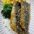 siroro56's cooksnap of when they made いわしのかば焼き丼.