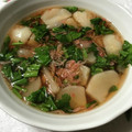 クックGE6JJI☆'s cooksnap of when they made かぶと干しえびの煮物.